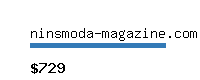 ninsmoda-magazine.com Website value calculator