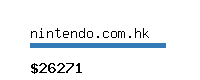 nintendo.com.hk Website value calculator