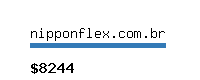 nipponflex.com.br Website value calculator