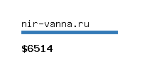 nir-vanna.ru Website value calculator