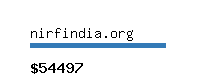 nirfindia.org Website value calculator