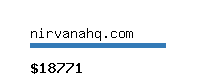 nirvanahq.com Website value calculator