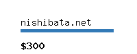 nishibata.net Website value calculator