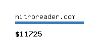 nitroreader.com Website value calculator