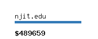 njit.edu Website value calculator