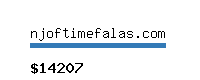 njoftimefalas.com Website value calculator