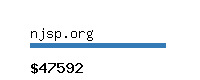 njsp.org Website value calculator