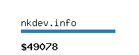 nkdev.info Website value calculator