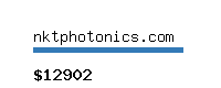 nktphotonics.com Website value calculator