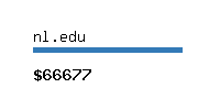 nl.edu Website value calculator