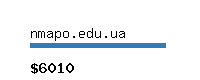 nmapo.edu.ua Website value calculator