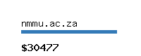 nmmu.ac.za Website value calculator