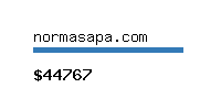 normasapa.com Website value calculator