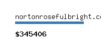 nortonrosefulbright.com Website value calculator