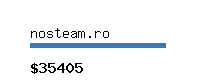 nosteam.ro Website value calculator