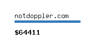notdoppler.com Website value calculator