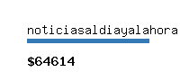 noticiasaldiayalahora.co Website value calculator