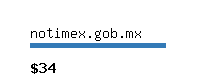 notimex.gob.mx Website value calculator