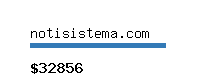 notisistema.com Website value calculator