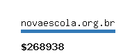 novaescola.org.br Website value calculator