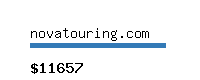 novatouring.com Website value calculator