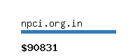 npci.org.in Website value calculator