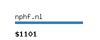 nphf.nl Website value calculator