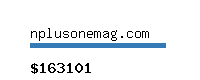 nplusonemag.com Website value calculator