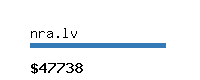 nra.lv Website value calculator