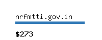 nrfmtti.gov.in Website value calculator