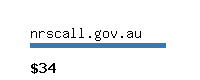 nrscall.gov.au Website value calculator