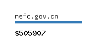 nsfc.gov.cn Website value calculator