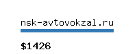 nsk-avtovokzal.ru Website value calculator