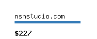 nsnstudio.com Website value calculator