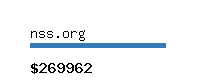 nss.org Website value calculator