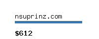 nsuprinz.com Website value calculator