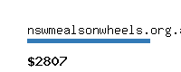 nswmealsonwheels.org.au Website value calculator