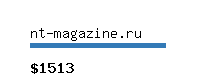 nt-magazine.ru Website value calculator