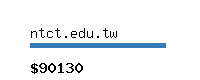 ntct.edu.tw Website value calculator