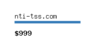 nti-tss.com Website value calculator