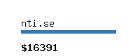 nti.se Website value calculator