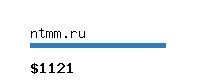 ntmm.ru Website value calculator