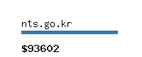 nts.go.kr Website value calculator