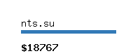 nts.su Website value calculator