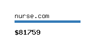 nurse.com Website value calculator