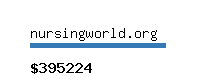 nursingworld.org Website value calculator