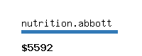 nutrition.abbott Website value calculator