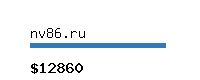 nv86.ru Website value calculator