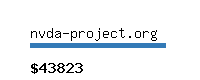 nvda-project.org Website value calculator