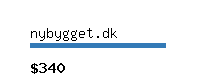 nybygget.dk Website value calculator